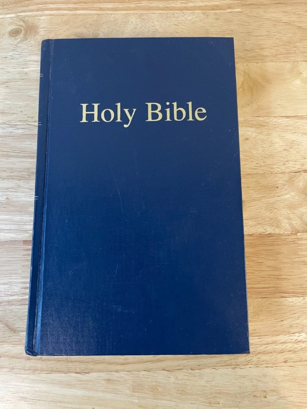 NIV Ministry Pew Bible Blue Hardcover 1989 Zondervan 1984 Text